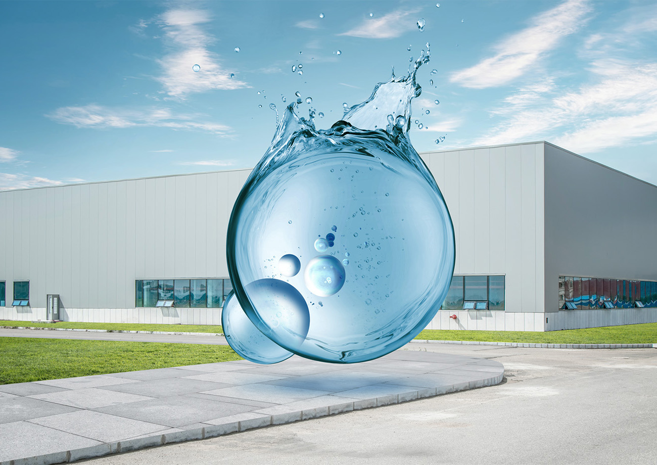Bufferen regenwater campagnebeeld - Hydropure Bufferen regenwater campagnebeeld - Hydropure