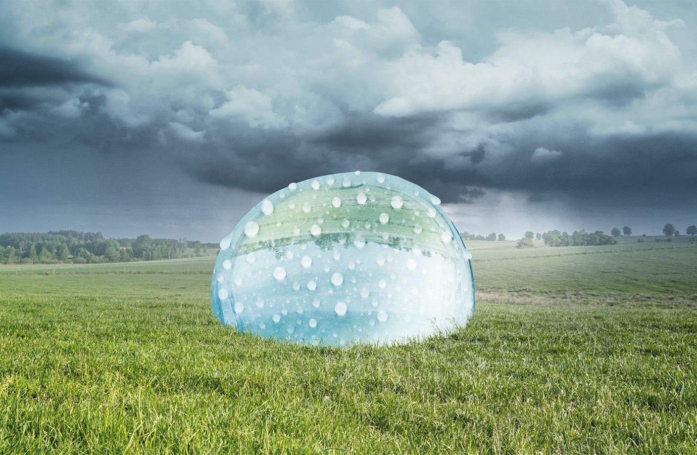 Infiltratie regenwater campagnebeeld - Hydropure Infiltratie regenwater campagnebeeld - Hydropure