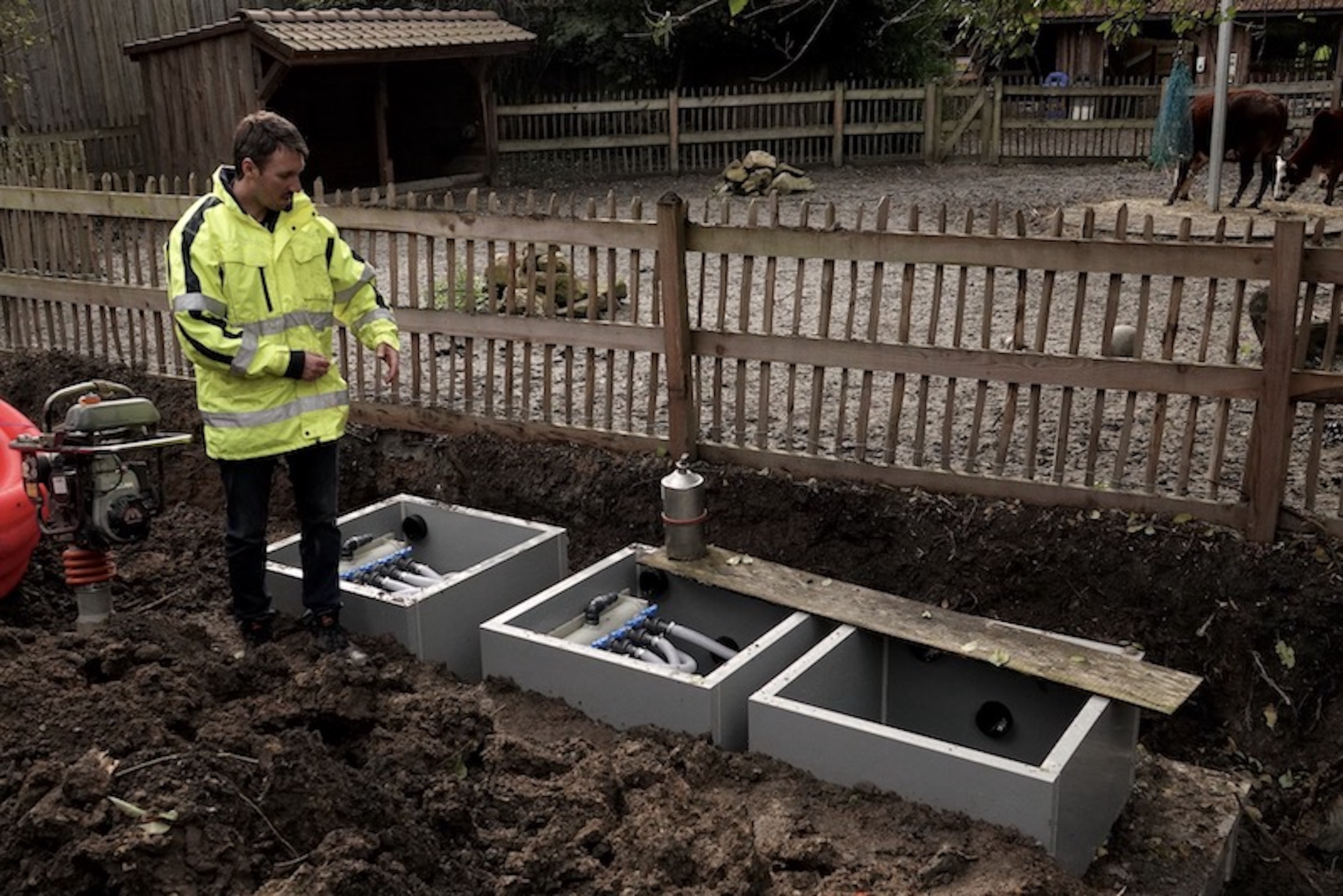 Waterzuiveringsinstallatie voor het zwart water waterzuivering zwart water
