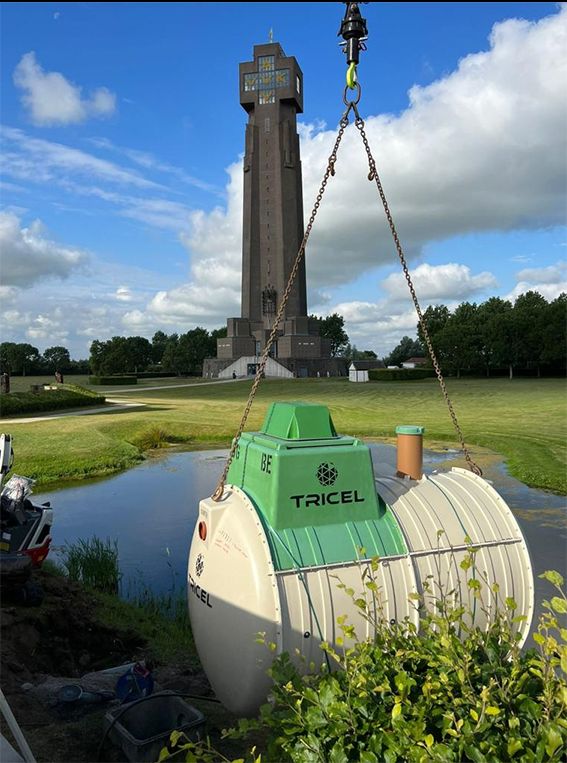 IBA Waterzuivering Ijzertoren Diksmuide